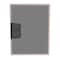 Ritescreen 39 in W x 43 in H Hinged / wicket Window Screen, WK1L, BetterVue Mesh, Black WK1L-Black-L48-MSBV-L00-BetterVue-H43-W39 - alternate 5